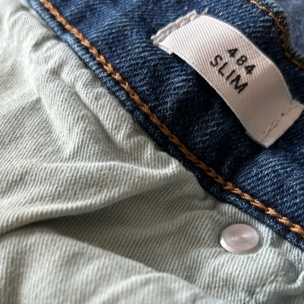 J. Crew 484 Japanese denim slim fit men’s‎ jeans.